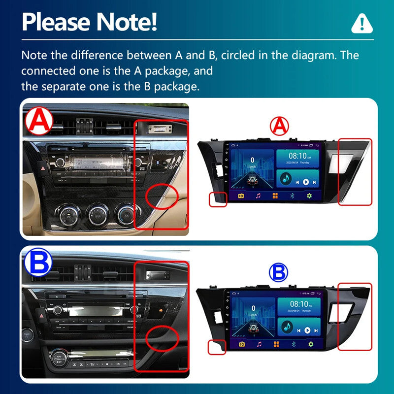 Car Android Radio for Toyota for Corolla Ralink Multimedia Video Play GPS Navigaion
