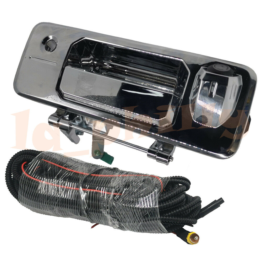 Tailgate Handle w/ Camera 69090-0C090 Fits for Toyota Tacoma 2017-2020 Chrome Q