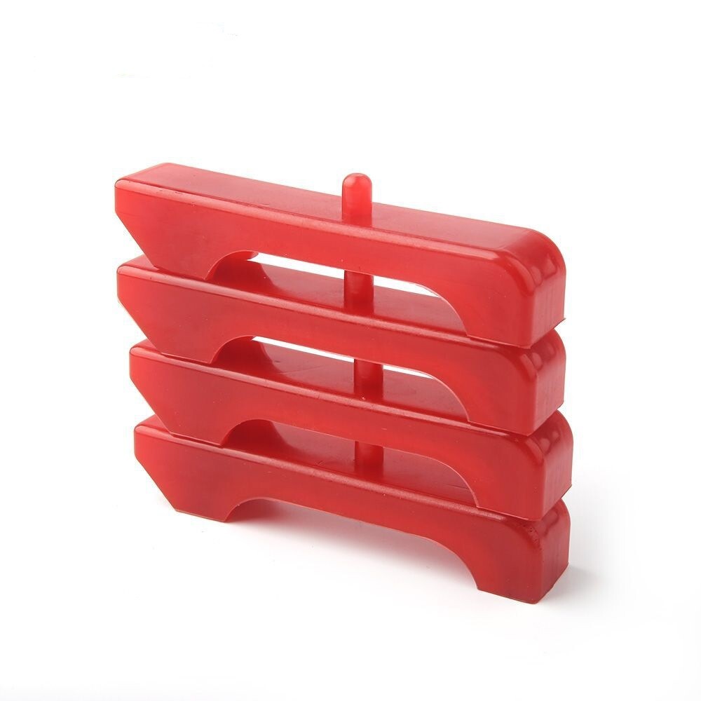 Urethane GM Style Red Small Block Engined Radiator Isolators Support Bushings