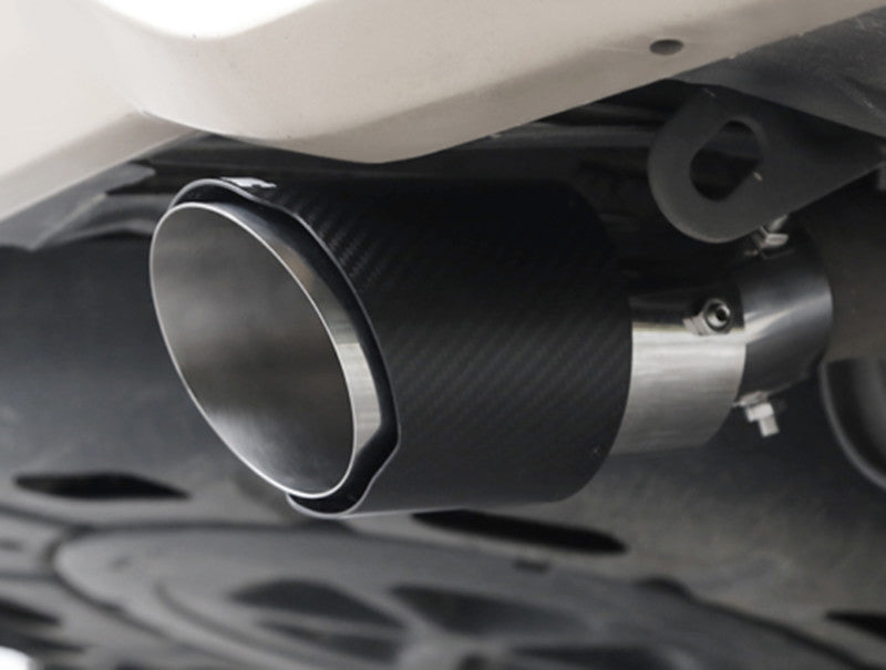 for Toyota Highlander 14-19 carbon fiber Exhaust Muffler Tail Pipe Tip Tailpipe