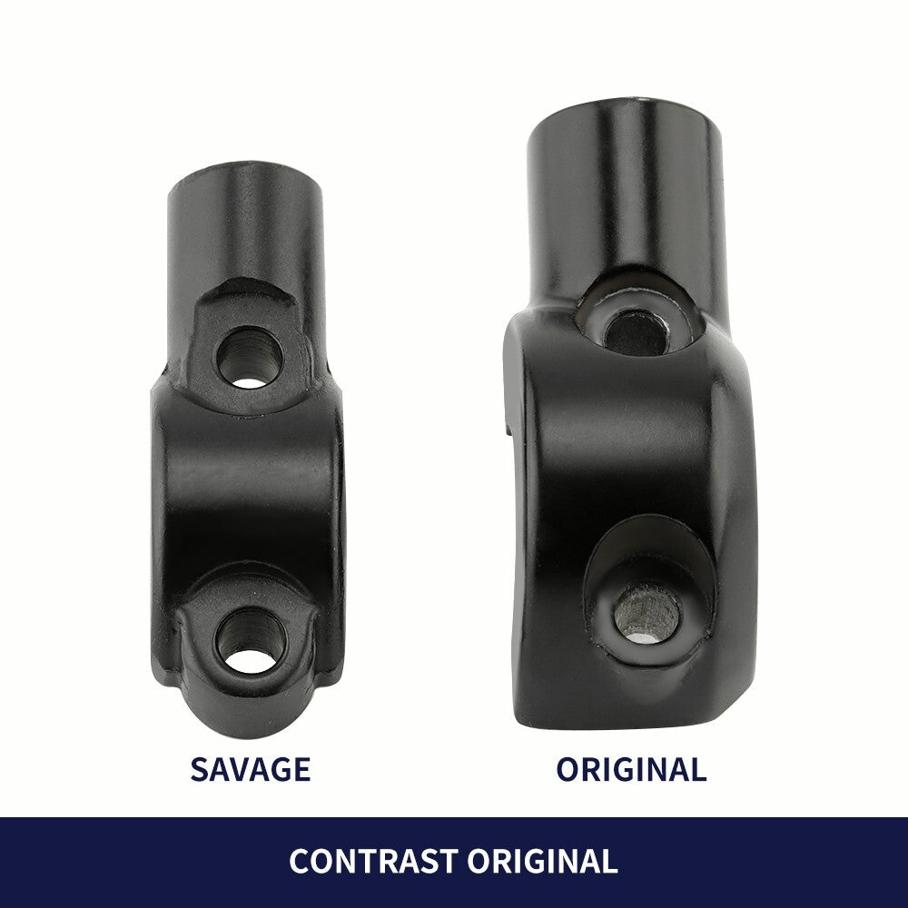 for KAWASAKI ER6N VULCAN S 650 Z900 Master Cylinder Mirror Mount Bracket Clamps Q