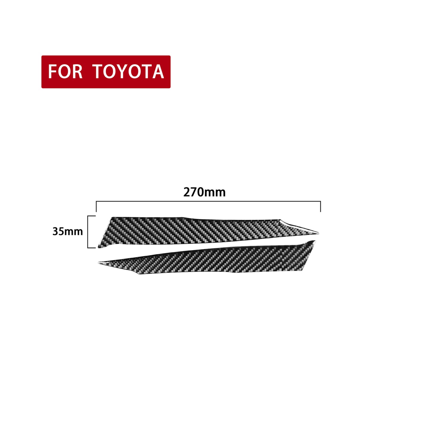 Carbon Fiber Interior Gear Shift Panel Frame Cover For Celica 2001-2005 v