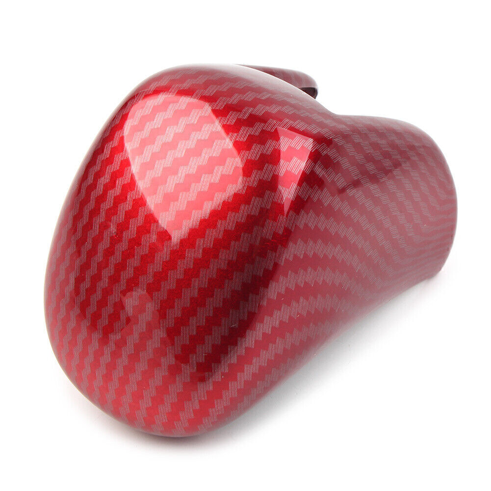 Fit for Honda for Civic 11th 2022 Up Red Carbon Car Interior Gear Shift Knob Head Cover