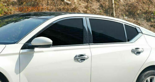 for Nissan Altima 2019-22 Gloss Black Steel Bottom Window Frame Sill Trim Cover