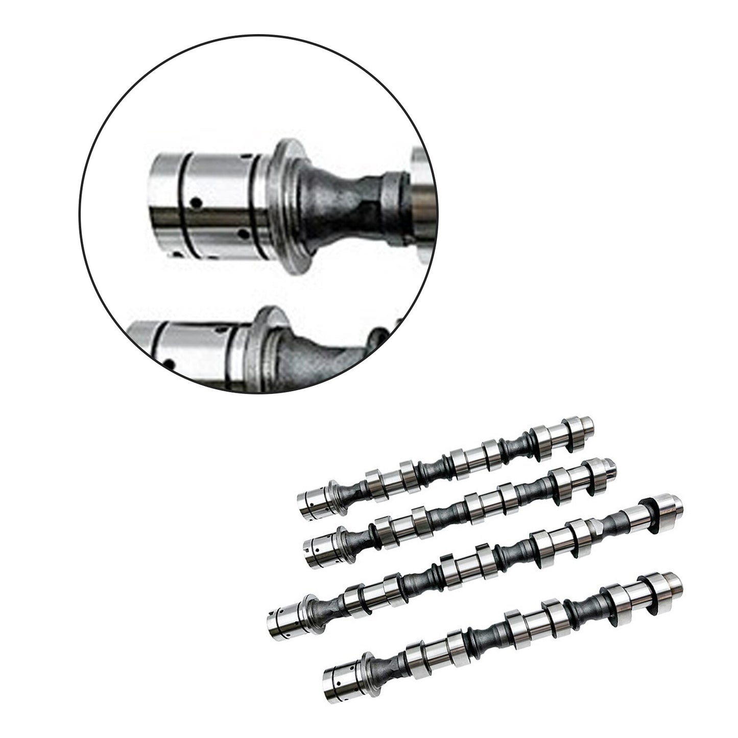 3.6L 4PCS Intake Exhaust Camshafts LR Kit Fits for Cadillac for BUICK