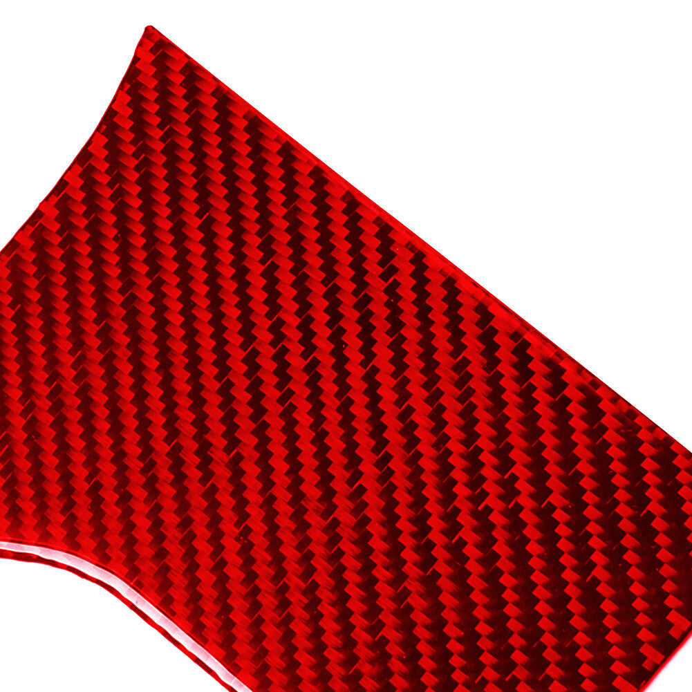 2Pcs Red Carbon Fiber Side Air Vent Outlet Cover Trim for Lexus RX300 1998-2003 v