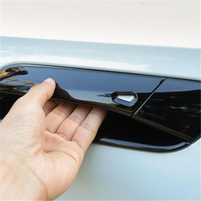 Glossy Black for Volkswagen ID.4 2021-2024 Side Door Handle Molding Cover Trim