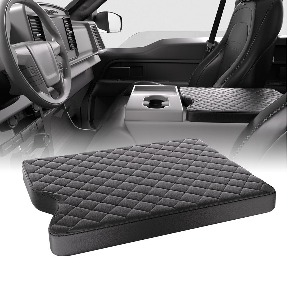 for Ford Eco-friendly Fabric Chair Armrest Mat for Ford F150 2015-2022