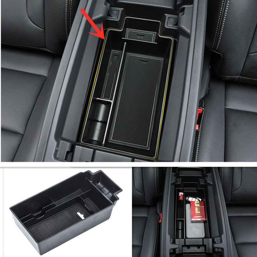 for Nissan Rogue 21-2023 Inner Center Console Organizer Tray Armrest Storage Box