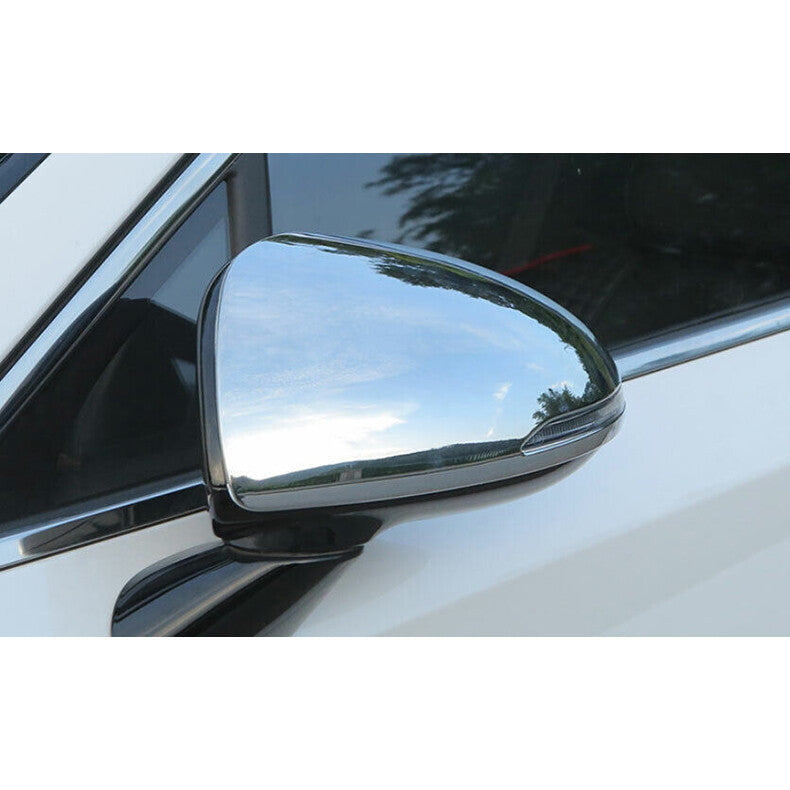 for Hyundai Sonata 2020-2023 Chrome Rear View Side Door Mirror Cap Cover trim 2x