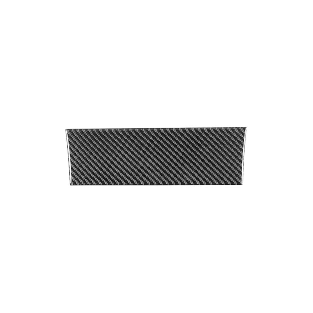 2Pcs Carbon Fiber Interior Rear Center Cupholder Cover Trim for Hyundai Azera v
