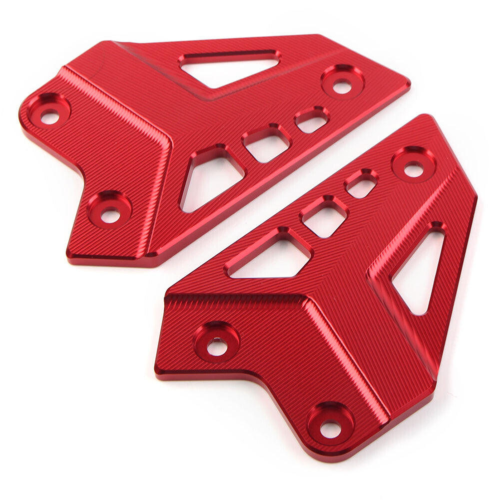 for KAWASAKI Z900 2017-2022 2021 RED Footrest Rear Heel Plates Guard Protector