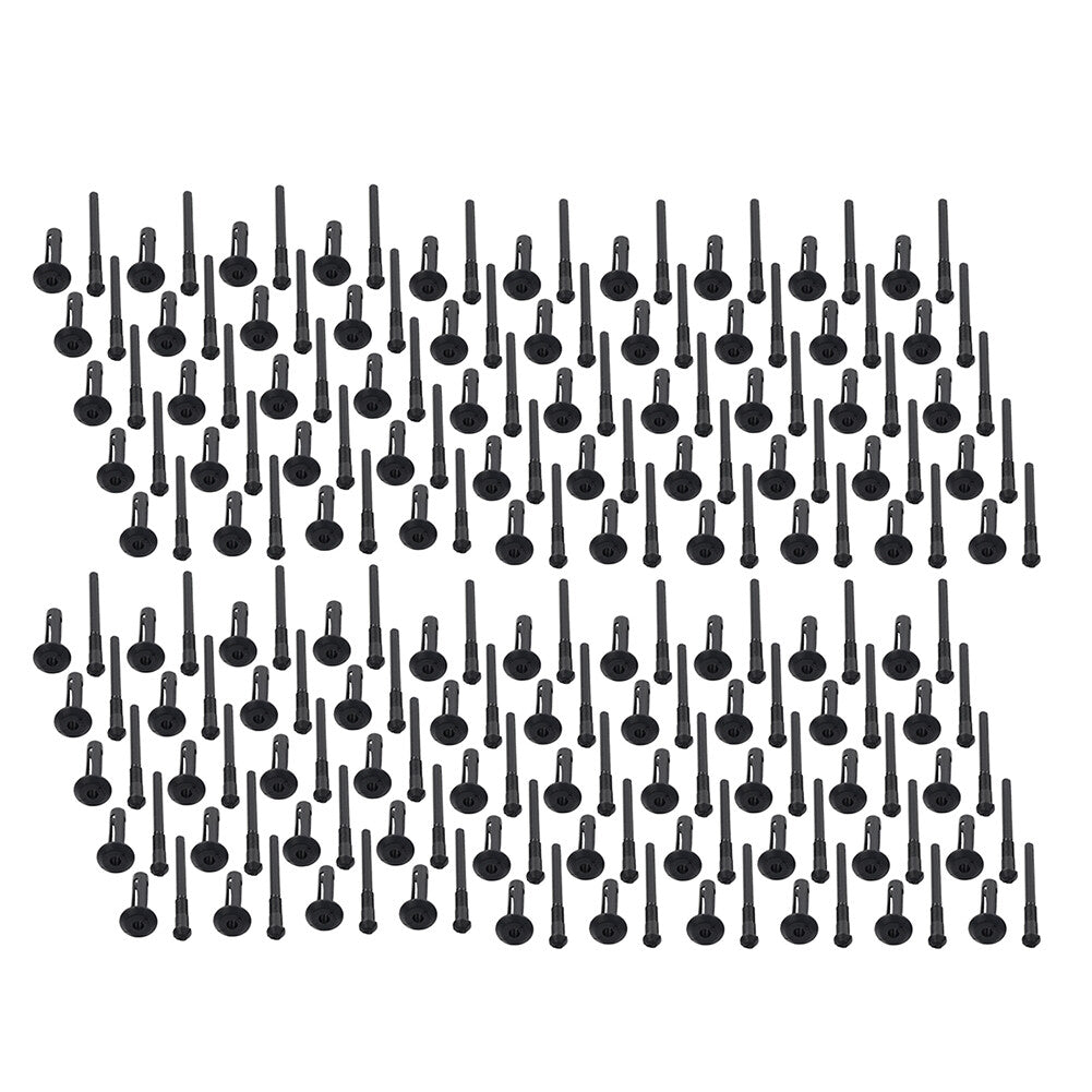 100x 1/4 Hole Flare Bumper Rivet Retainer Clip for Chrysler for Jeep 6506007AA
