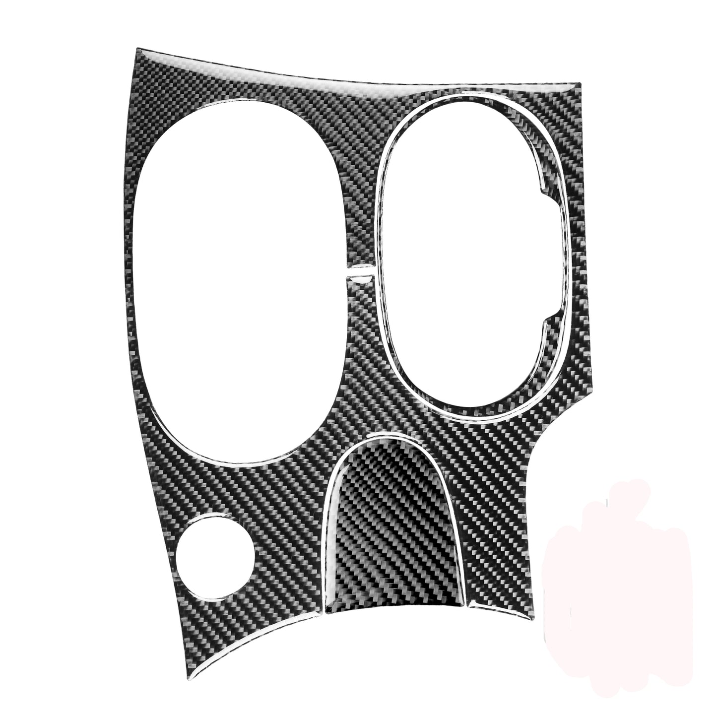 Carbon Fiber Speedometer Right Side Frame Cover Trim For Ranger 2019-2022 v