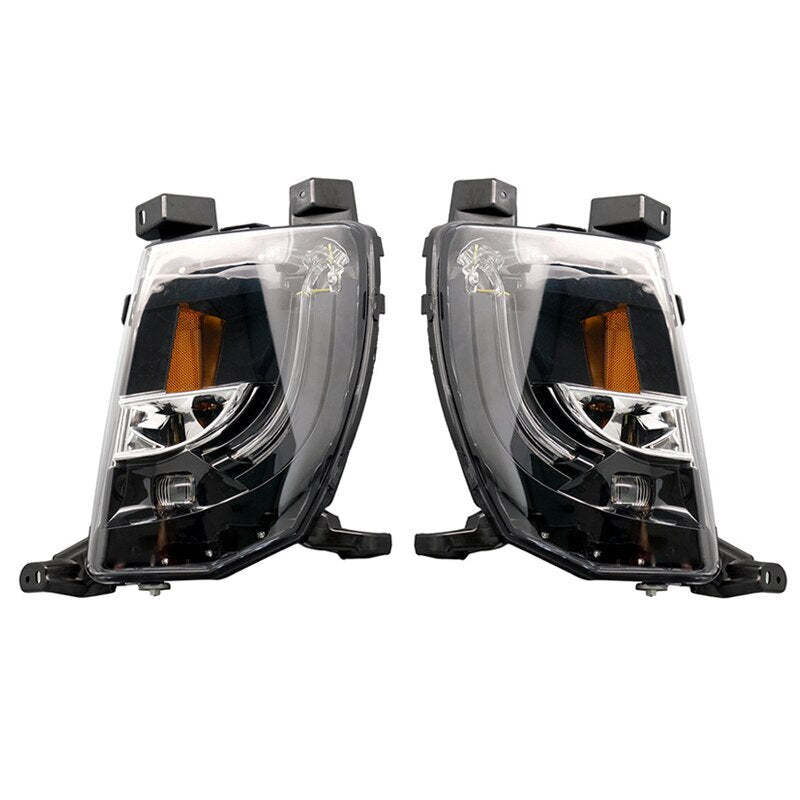 Pair LED Front Bumper Fog Lamp Assembly for Model S 2012--2020 US Version v