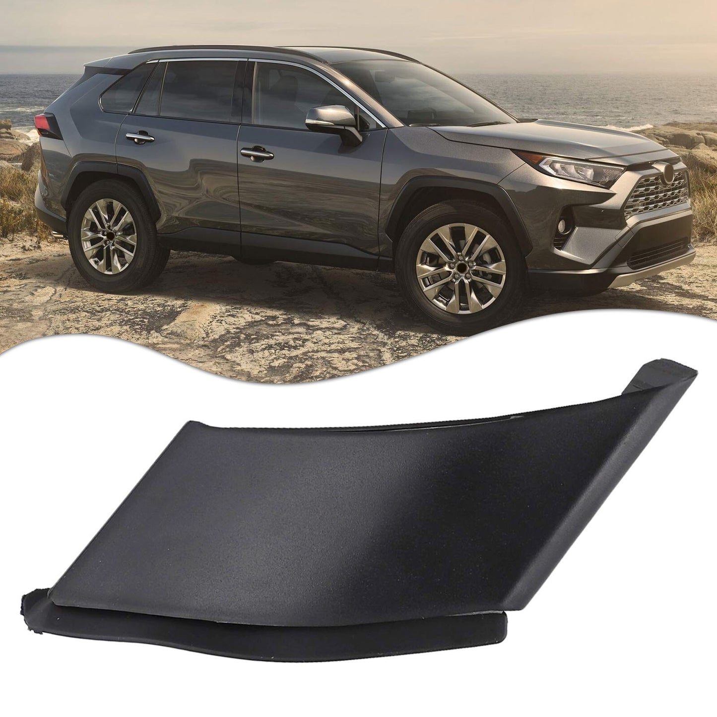 Easy to use Left A pillar Trim Panel Cover for Toyota For RAV4 2019 2023