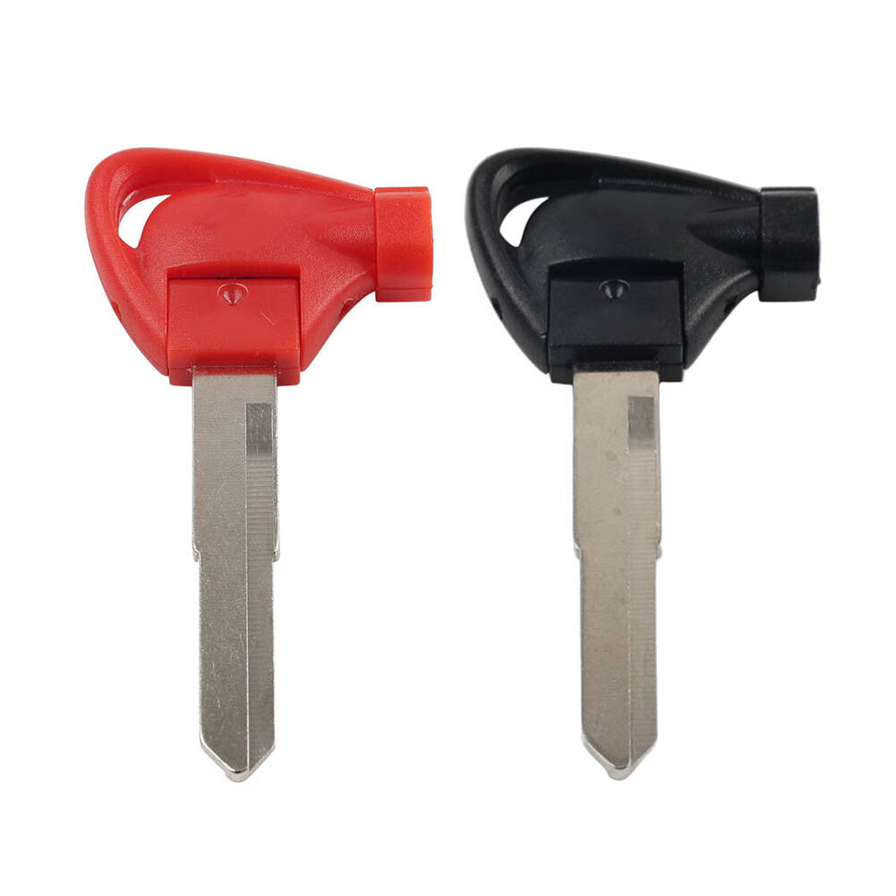 2x Left Ignition Key Blank Shell Case Uncut Blade for Yamaha Motorbike Scooter