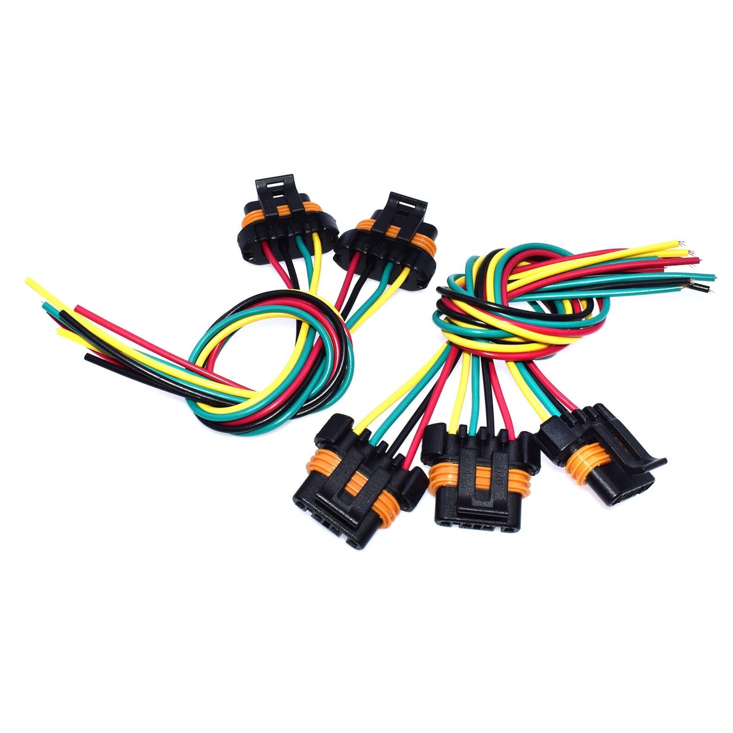 5-Pack Generator Plug Connector Wiring Harness 15306009 For GM for GMC for Corvette - v