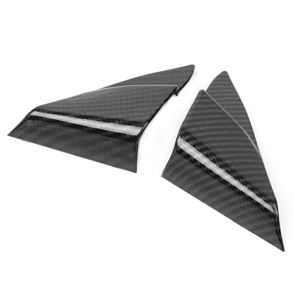 Front Interior Triangle Frame Covers Carbon Fiber for Toyota for Camry 2018-23 2020