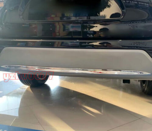 20-22 for Toyota Highlander Chrome Rear Bumper Lip Molding Protector Cover Trim