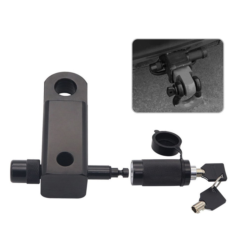 1 Set Hitch Pin Lock Trailer Hitch Lock 5/8 In 2 Keys For Truck Trailer Receiver v