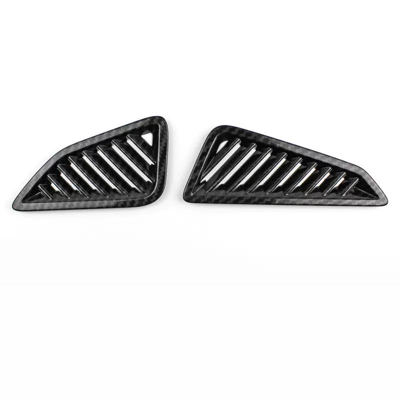 Fit for Corolla 2019-2024 Car Dashboard Air Vent Cover Trim Carbon fiber v