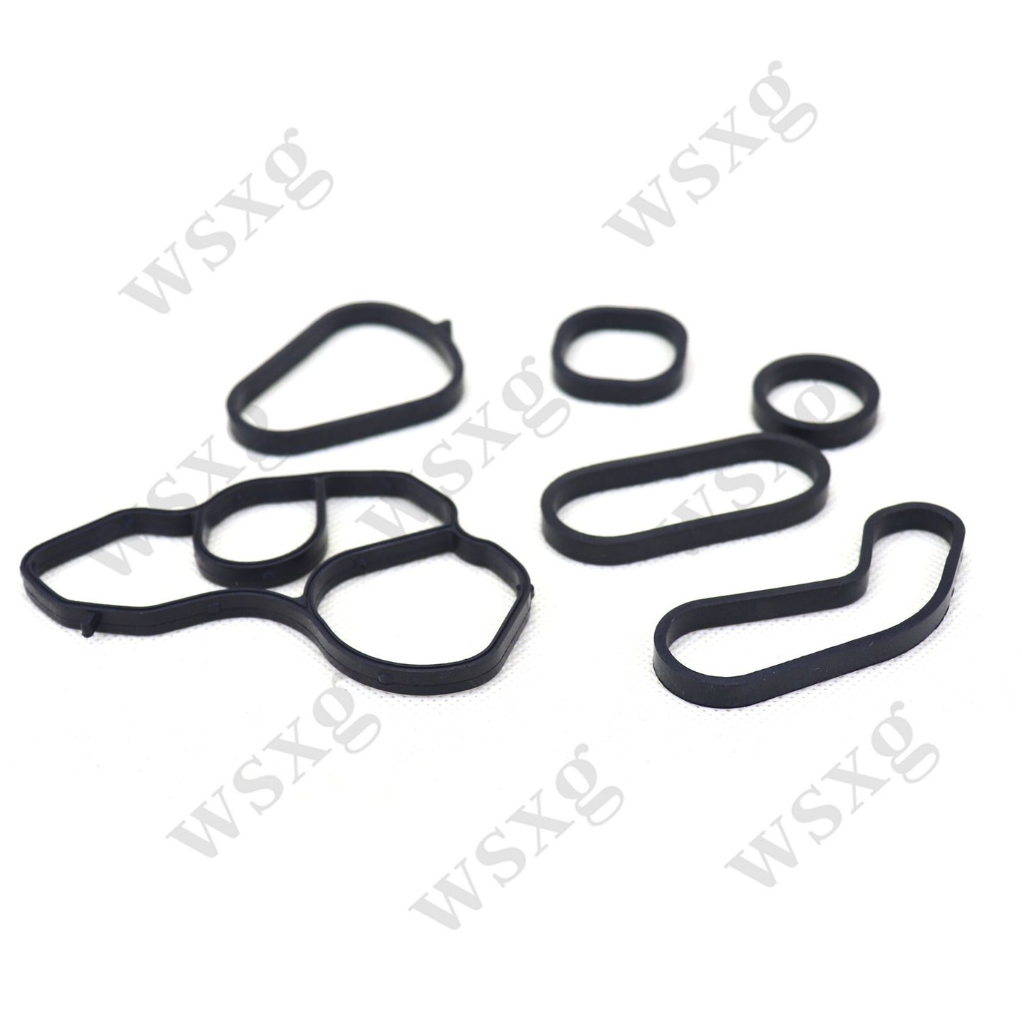 2-piece oil cooler filter housing gasket seal set suitable for 2007-16 for Mini Cooper R55 R56 R57