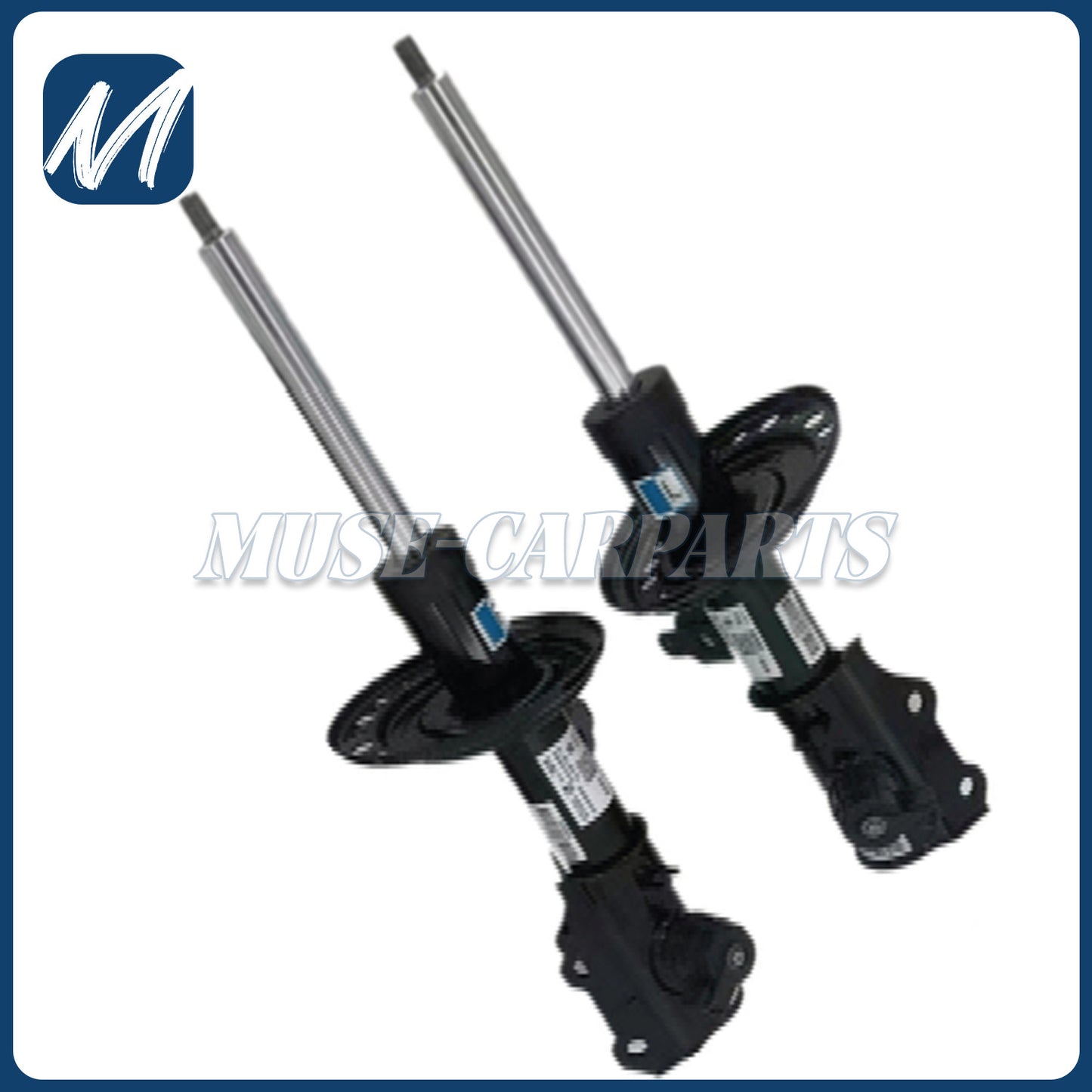 Two rear shock absorber struts are suitable for Mercedes-Benz W140, S420, S500, S600, CL500, and CL600.