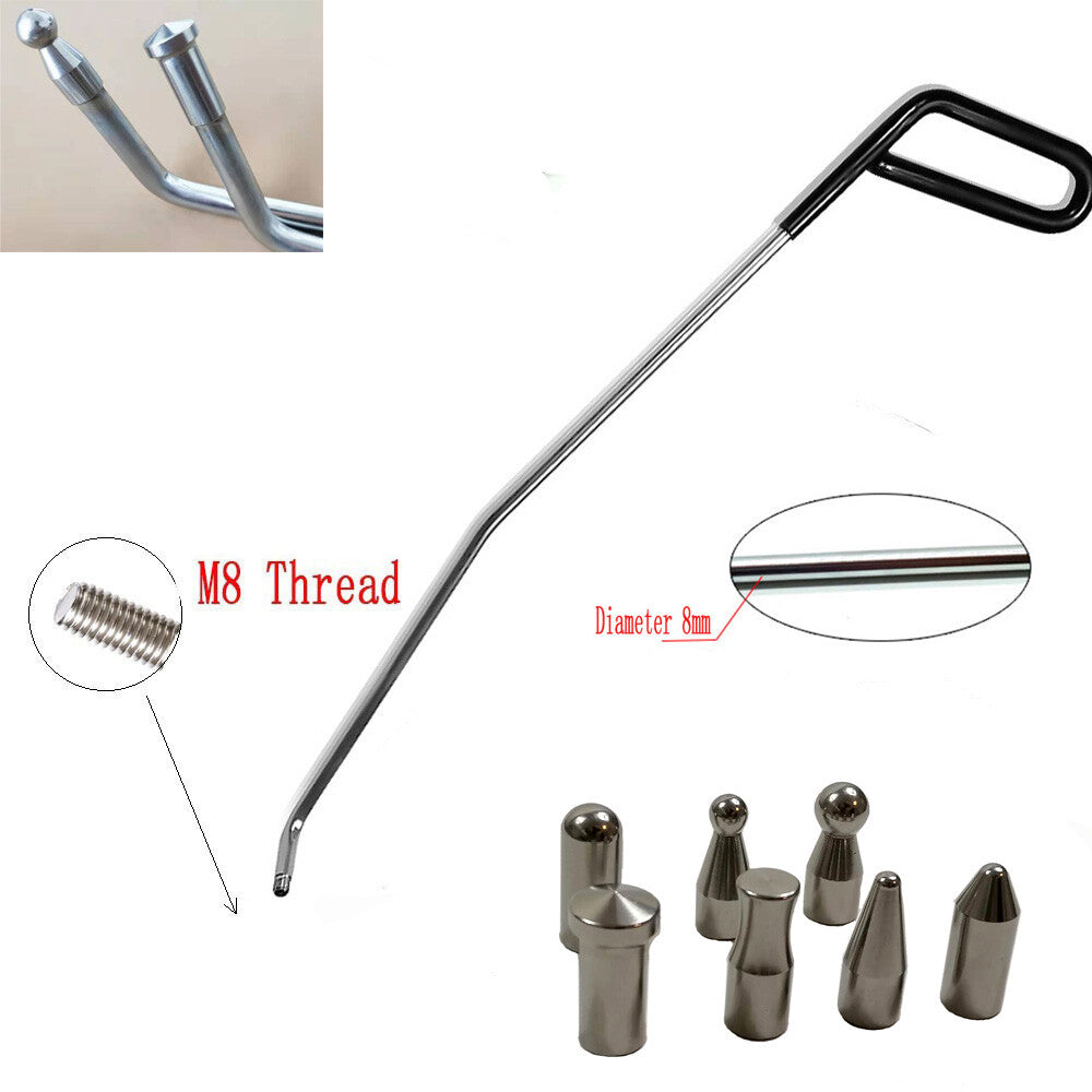 Car Body Dent Repair Replaceable Head Hook With 7 Stainless Steel Heads v
