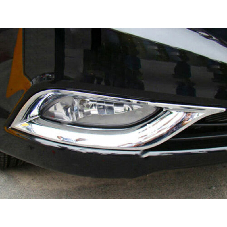 for Hyundai Sonata 2011-14 Chrome Front bumper Fog Light Frame cover decor Trim