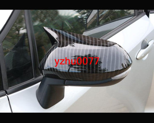 2For for Kia Seltos 2020-2023 Carbon Fiber Console Side Air Vent Outlet Frame Trim v