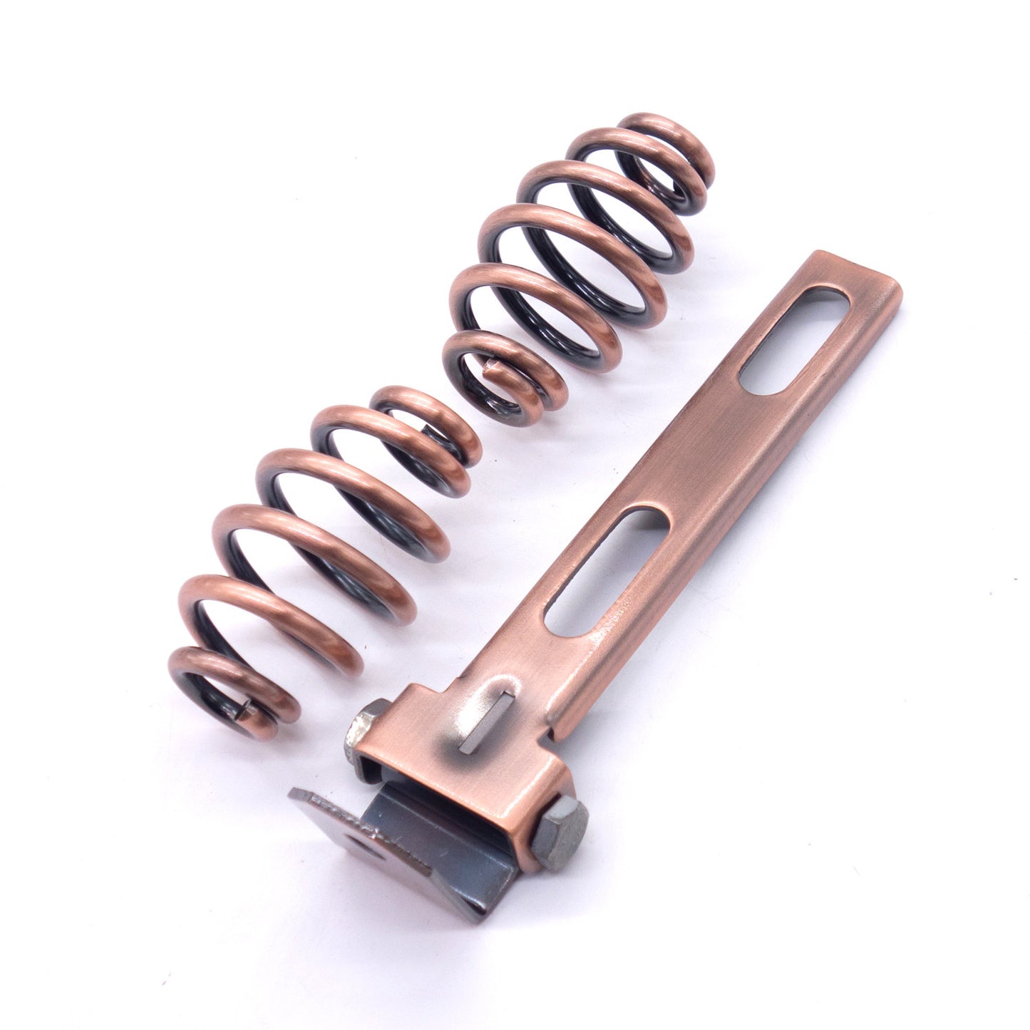 Copper 3 Solo for Seat Barrel Springs Bracket Mount Kit for Harley Chopper Bobber Q