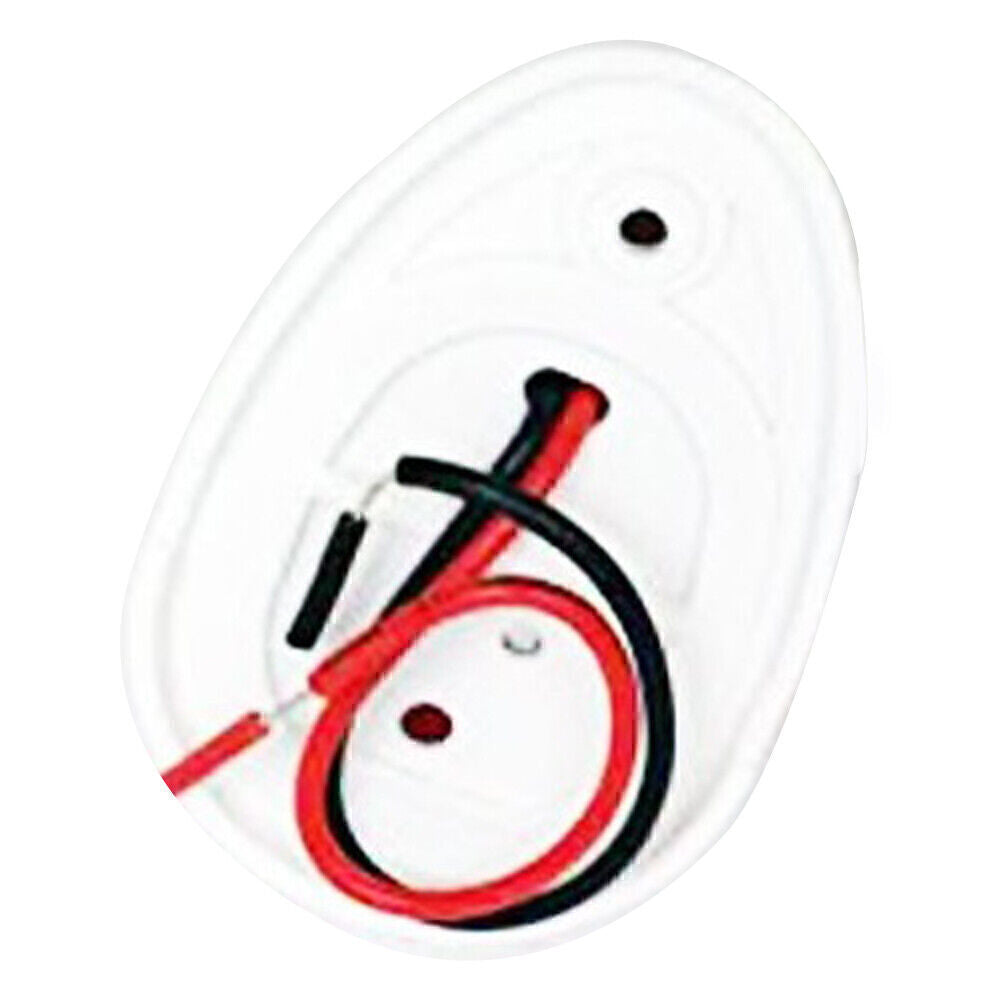 12V Marine Boat White Cover Starboard Red Port LED Navigation Light Side Mount n