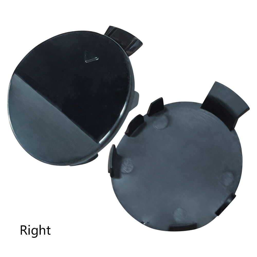 Pair Front LH RH Bumper Tow Hook Eye Cover Unpainted Fits for X5 E70 X6 E71 Q