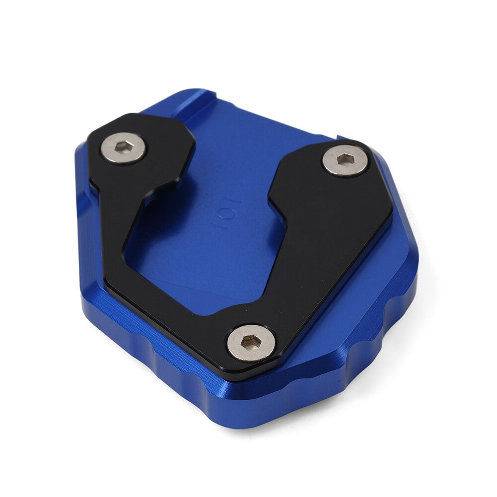 Side Stand Enlarge KickstandExtensionPadFor for YAMAHA MT-09 Tracer9 GT 21-23 blue