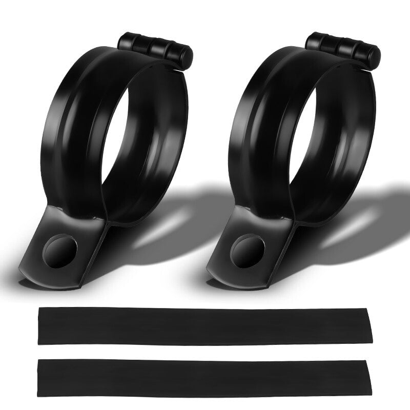 2X 37-50mm Motorcycle Front Fork Bar Tube Clamp Turn Signal Mount Bracket Holder