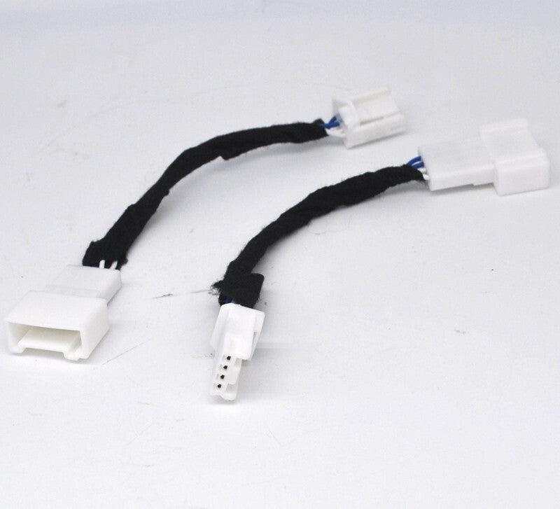 2x Retrofit Tweeter Speaker 4 pin adaptor cable wire for Lexus for Scion v