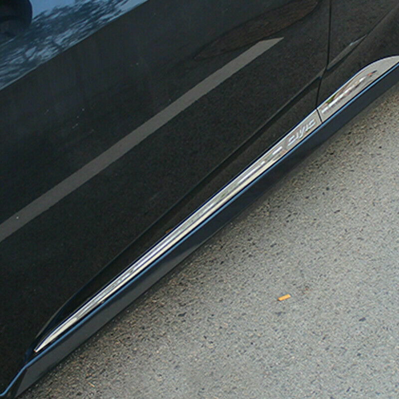 Chrome Door Body Side Molding Cover Anticollision Trim for Honda for Civic 2016-2021