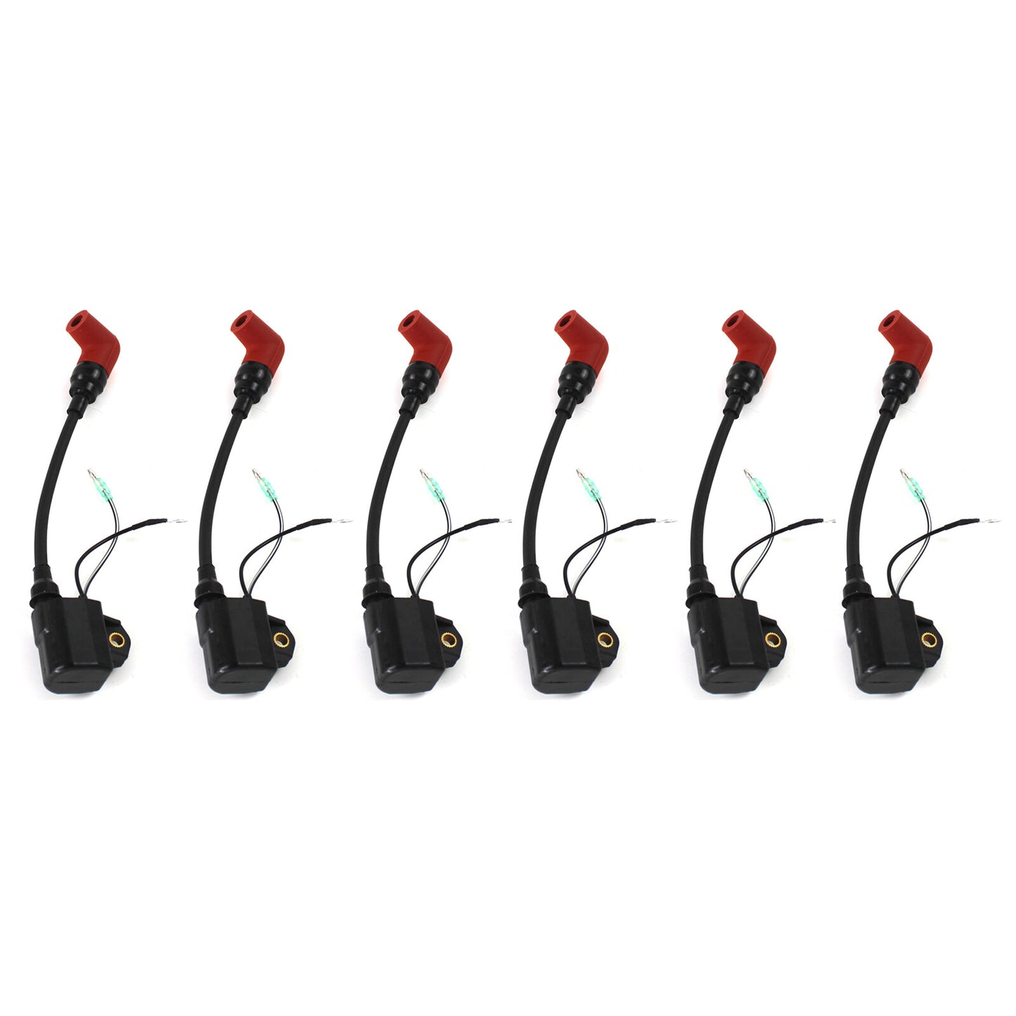 6PCS Heavy Duty Ignition Coil 100-225HP 6R3-85570-01-00 for Yamaha Outboard/