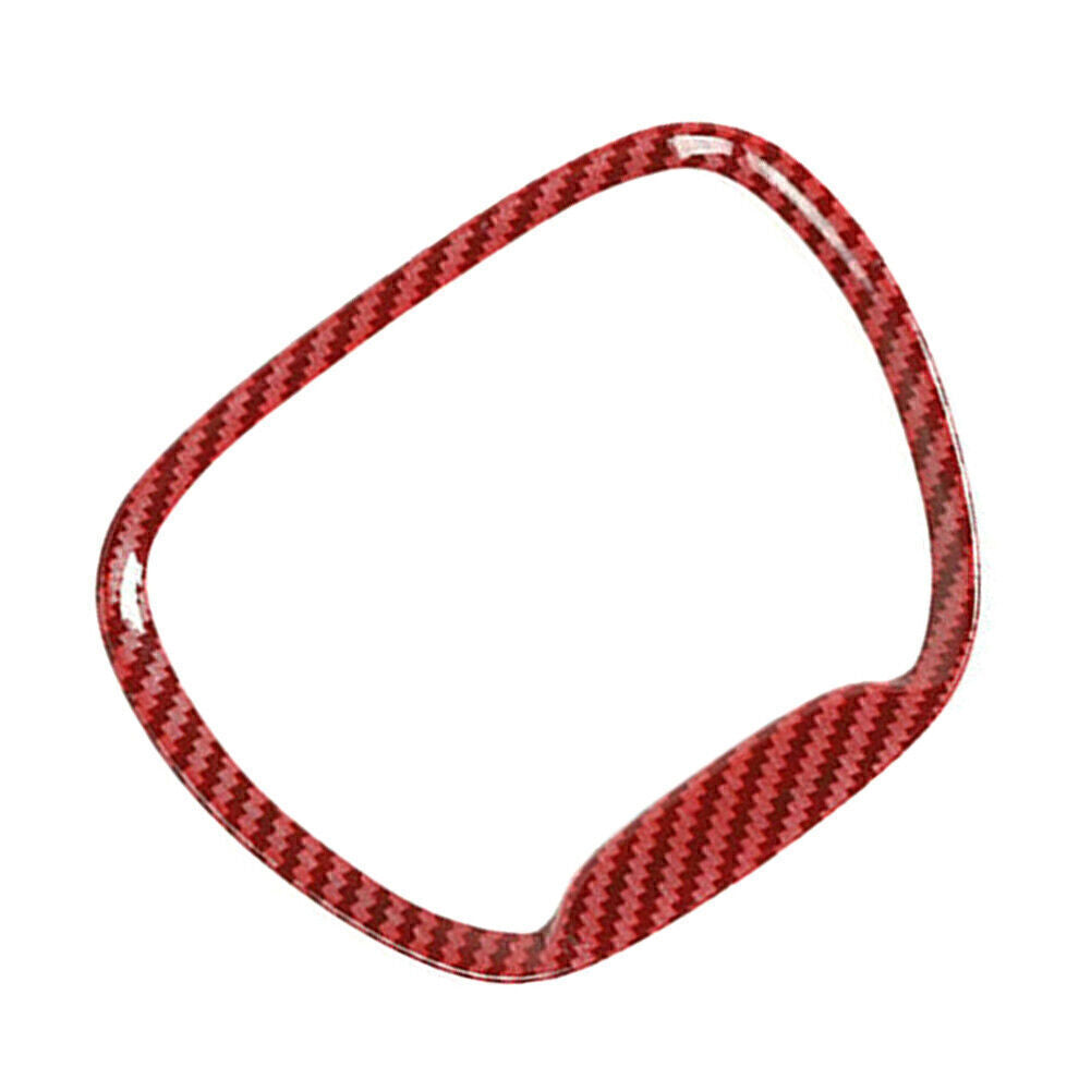 for Dodge for Challenger /Charger 2015-2019 Red Steering Wheel Center Trim Ring Cover