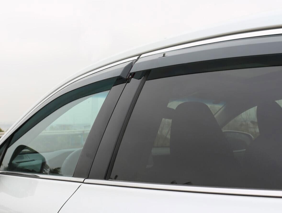for Lincoln 17-20 Window Wind Visors Sun Rain Guard Vent Deflectors