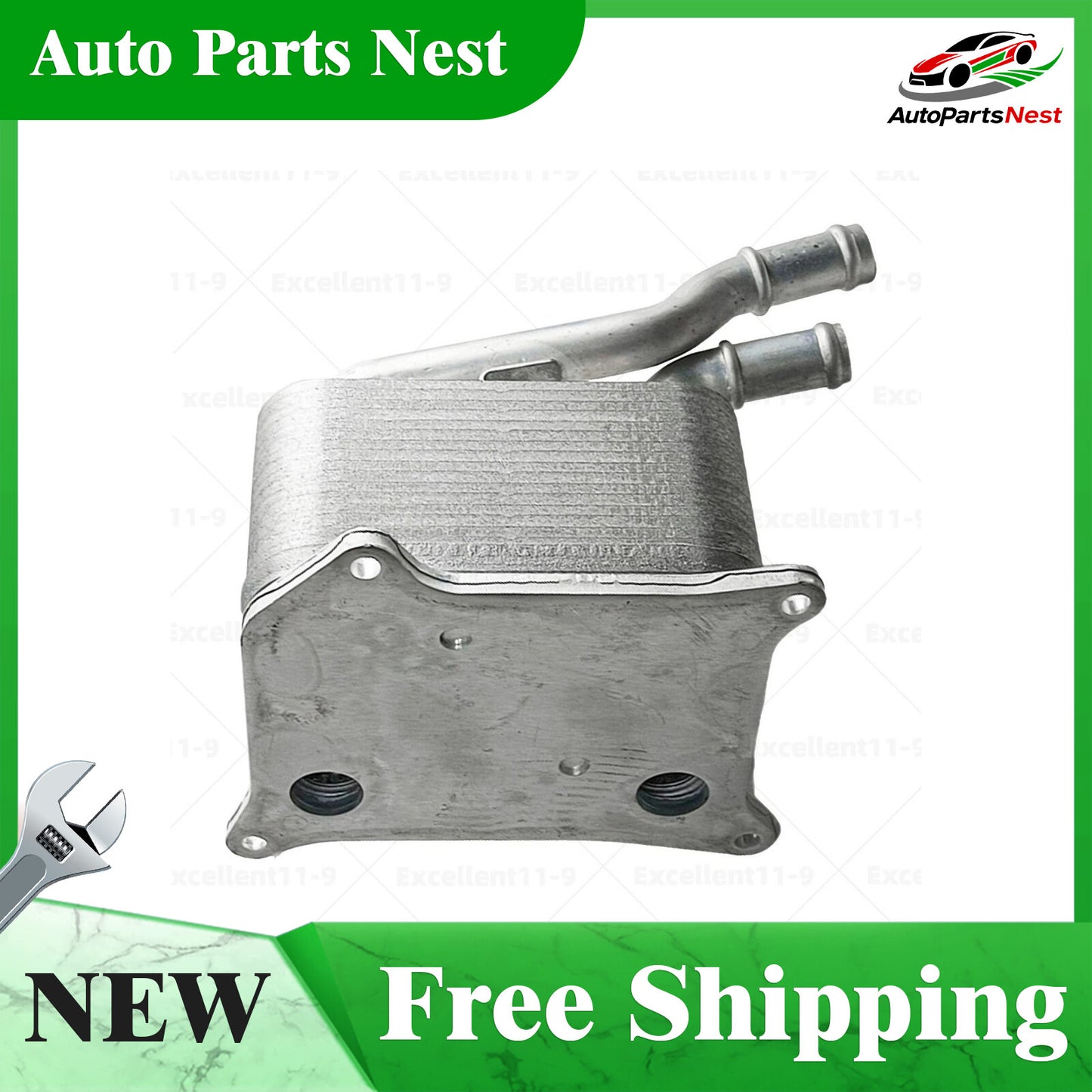 BVJ 4.2 Engine Oil Cooler Fits for AUDI for A8 Quattro/ S8 2004-2010 #079117015B Q