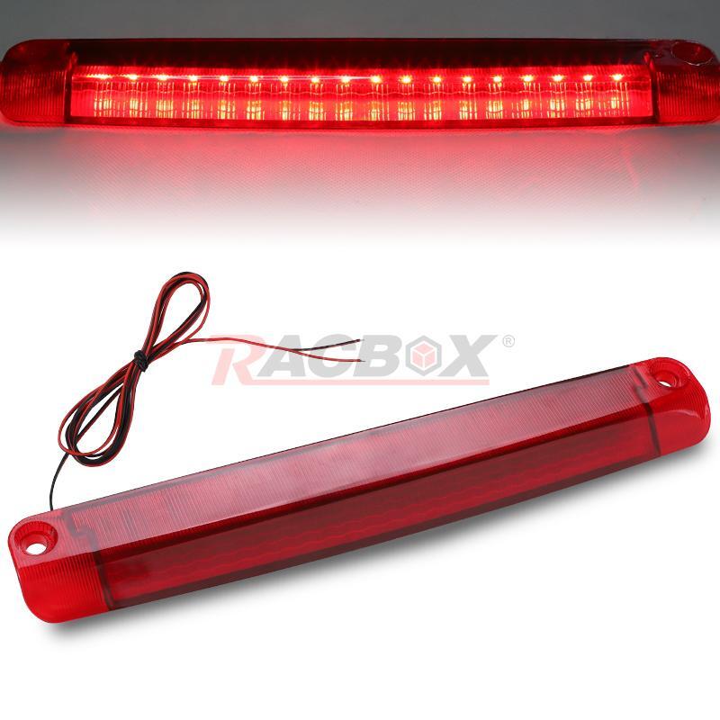 2Pcs 18 LED 12V 5W Car Tail Third Brake Stop Light Red Reversing Light Universal