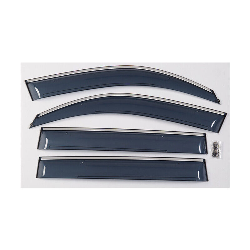 for Lexus LX570 2008-2021 Car Window Wind Visors Rain Sun Guard Vent Deflectors