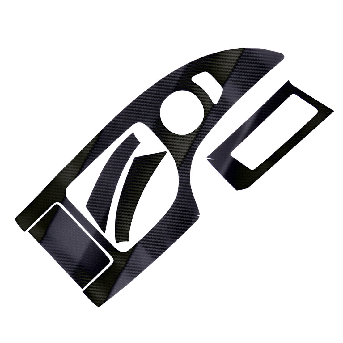 5D Interior Center Console Sticker Decal Set Fit for 5 E60 2003-2007 v