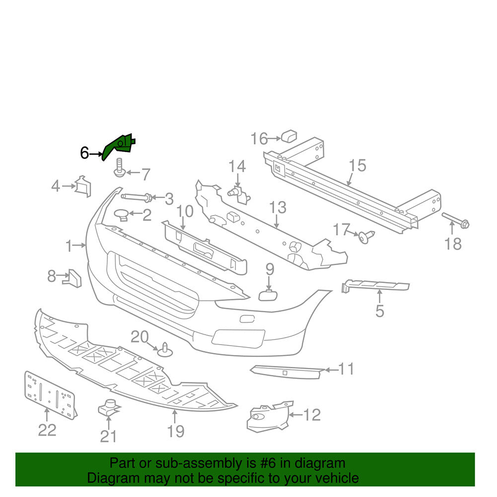 Front Bumper Clip Support Mount Holder Bracket for Jaguar XF 2016-2023 Q