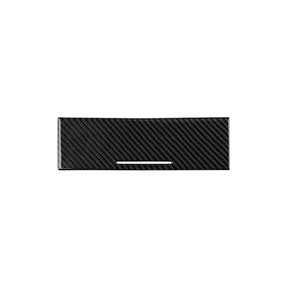2Pcs Rear Speaker Circle Frame Trim Cover Carbon Fiber For 350Z 2006-2009 v