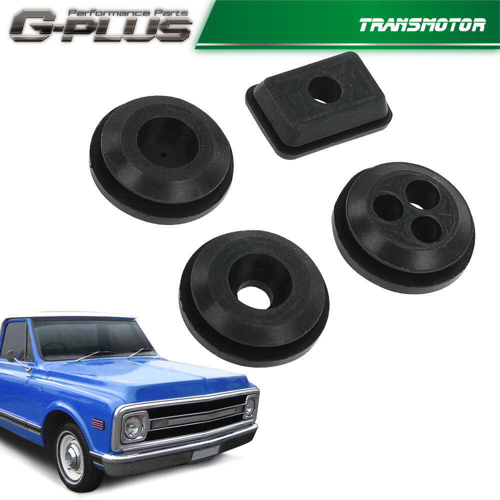 Firewall rubber grommets are a kit suitable for Chevrolet for GMC Suburban Blazer trucks from 1967 to 1972.