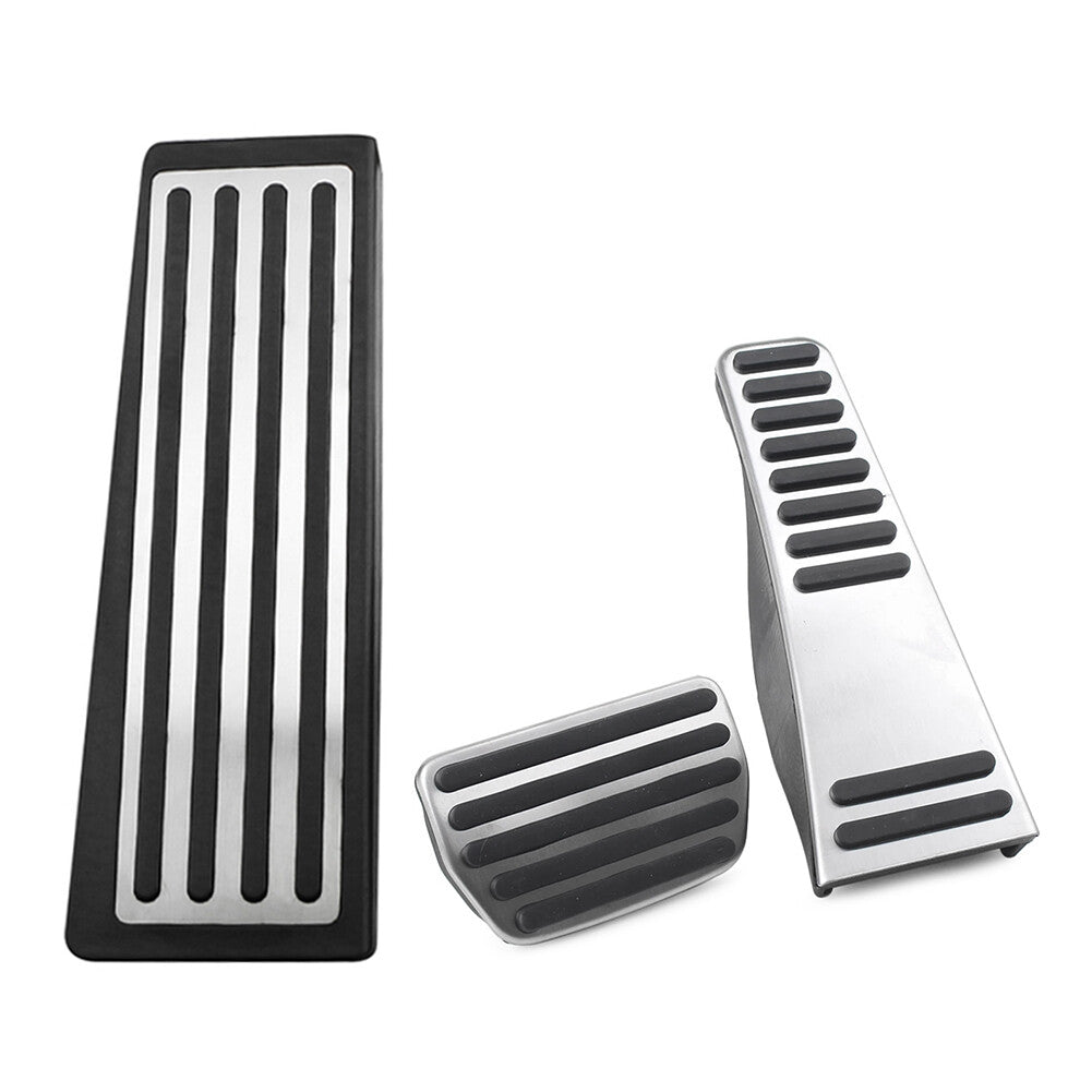 LHD Stainless Steel Car Footrest Brake Gas Pedals Protection Cover for Volvo S90