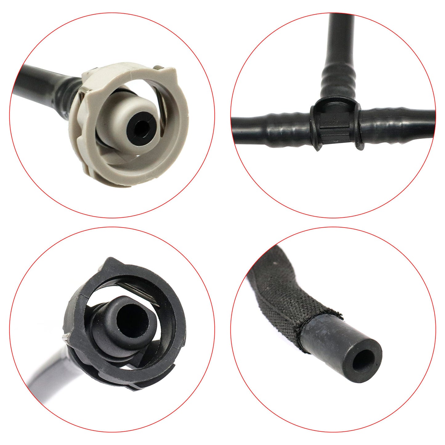 Vehicle Cooling Overflow Water Hose Fit for Audi Q5 09 10 11 12 3.2 8R0-121-081-P us